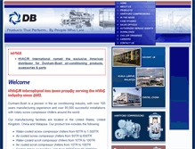 Tablet Screenshot of dbamericas.com